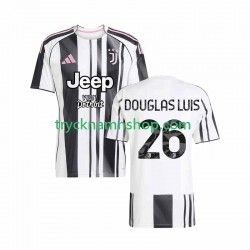 Juventus Douglas Luiz 26 2025-2026 Tröja 1:a Matchställ Män Kortärmad