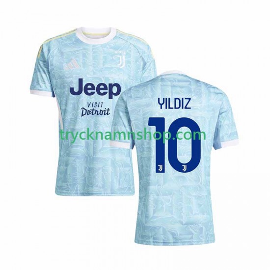 Juventus Kenan Yildiz 10 2025-2026 Tröja 2:a Matchställ Män Kortärmad