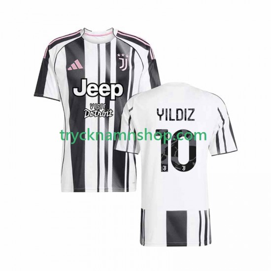 Juventus Kenan Yildiz 10 2025-2026 Tröja 1:a Matchställ Män Kortärmad