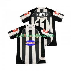Juventus NEDVED 11 2002 2003 Tröja Retro 1:a Matchställ Män Kortärmad