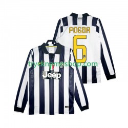 Juventus Pogba 6 2014 2015 Tröja Retro 1:a Matchställ Män Långärmad