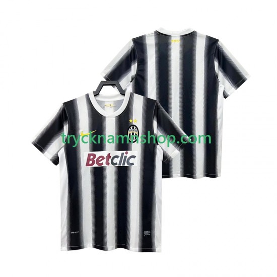 Juventus 2011 2012 Tröja Retro 1:a Matchställ Män Kortärmad