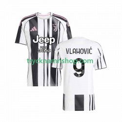 Juventus Vlahovic 9 2025-2026 Tröja 1:a Matchställ Män Kortärmad