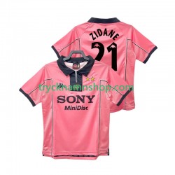 Juventus ZIDANE 21 1997 1998 Tröja Retro 2:a Matchställ Män Kortärmad