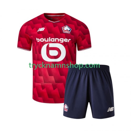 LOSC Lille 2025-2026 Tröja 1:a Matchställ Barn Kortärmad