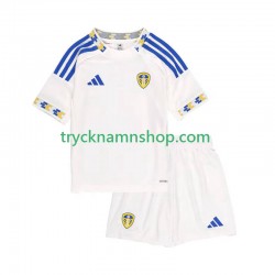 Leeds United 2025-2026 Tröja 1:a Matchställ Barn Kortärmad