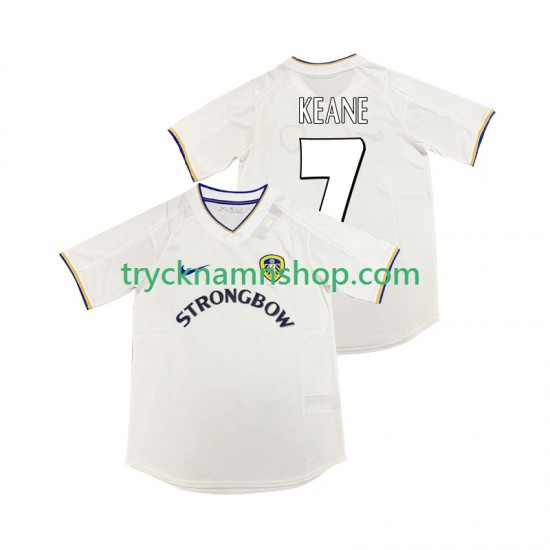 Leeds United KEANE 7 2000 2001 Tröja Retro 1:a Matchställ Män Kortärmad