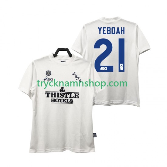 Leeds United YEBOAH 21 1995 1996 Tröja Retro 1:a Matchställ Män Kortärmad