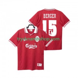 Liverpool BERGER 15 1996 1998 Tröja Retro 1:a Matchställ Män Kortärmad