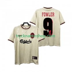 Liverpool FOWLER 9 1996 1997 Tröja Retro 2:a Matchställ Män Kortärmad