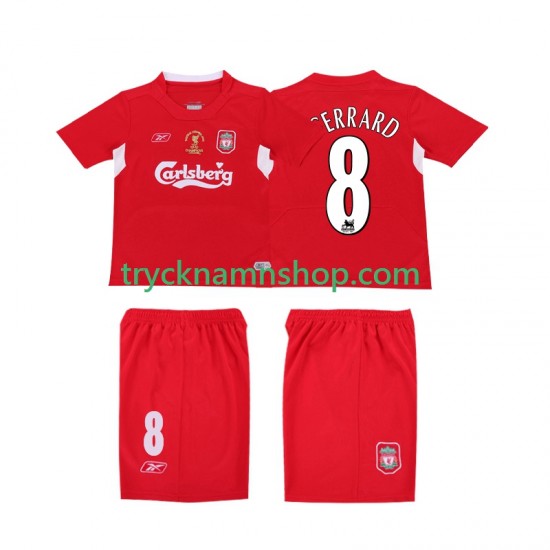 Liverpool GERRARD 8 LWP 2004 2005 Tröja Retro 1:a Matchställ Män Kortärmad