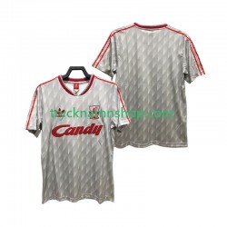 Liverpool 1989 1991 Tröja Retro 2:a Matchställ Män Kortärmad