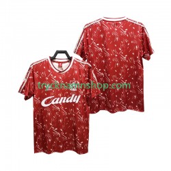 Liverpool 1989 1991 Tröja Retro 1:a Matchställ Män Kortärmad