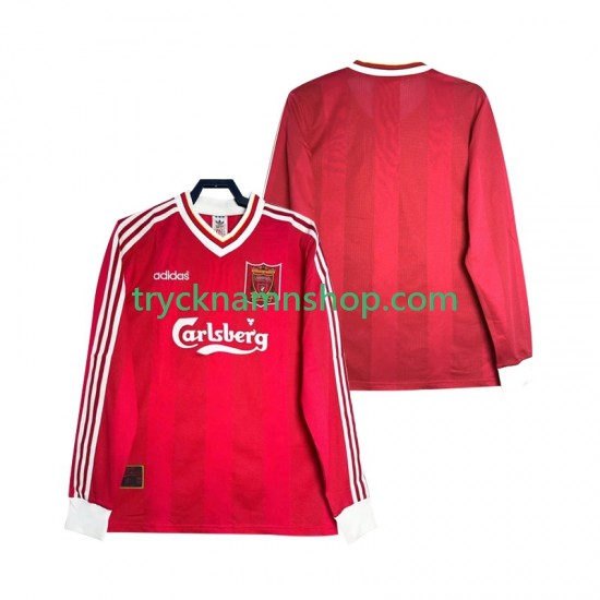 Liverpool 1995 1996 Tröja Retro 1:a Matchställ Män Långärmad