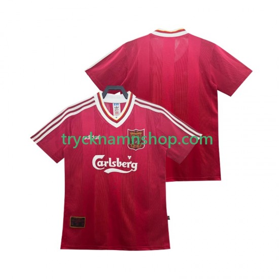Liverpool 1995 1996 Tröja Retro 1:a Matchställ Män Kortärmad