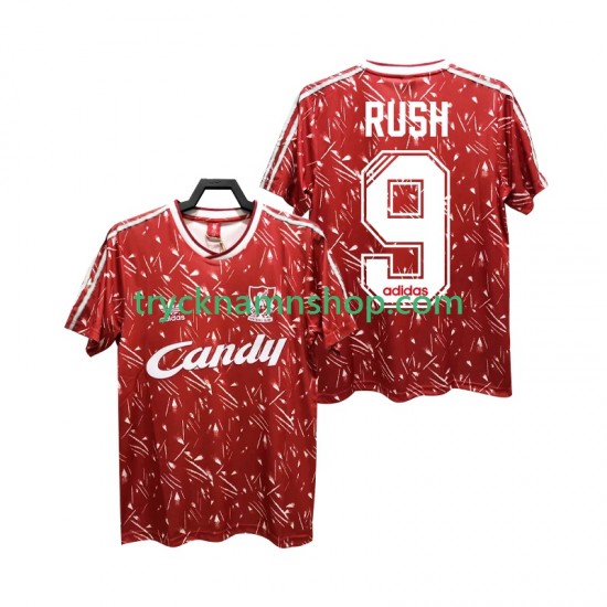 Liverpool Rush 9 1989 1991 Tröja Retro 1:a Matchställ Män Kortärmad