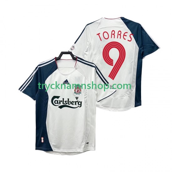 Liverpool Torres 9 2006 2008 Tröja Retro 2:a Matchställ Män Kortärmad