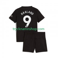 Manchester City Erling Haaland 9 2025-2026 Tröja 2:a Matchställ Barn Kortärmad