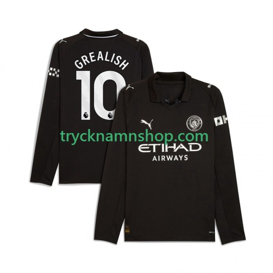 Manchester City Jack Grealish 10 2025-2026 Tröja 2:a Matchställ Män Långärmad