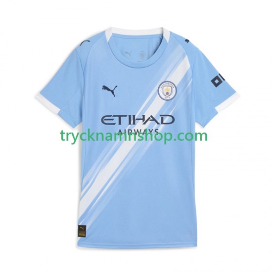 Manchester City 2025-2026 Tröja 1:a Matchställ Dam Kortärmad