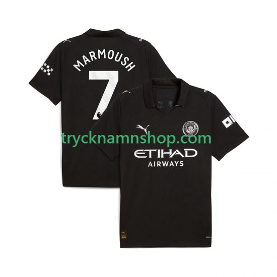 Manchester City Omar Marmoush 7 2025-2026 Tröja 2:a Matchställ Män Kortärmad
