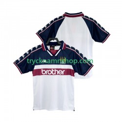 Manchester City 1997 1998 Tröja Retro 2:a Matchställ Män Kortärmad