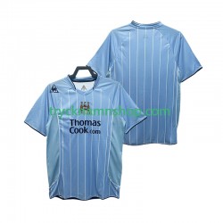 Manchester City 2007 2008 Tröja Retro 1:a Matchställ Män Kortärmad