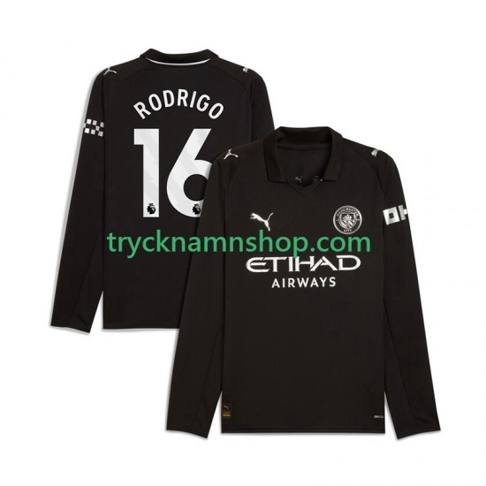 Manchester City Rodrigo Hernandez 16 2025-2026 Tröja 2:a Matchställ Män Långärmad