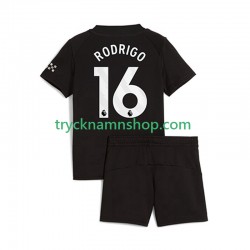 Manchester City Rodrigo Hernandez 16 2025-2026 Tröja 2:a Matchställ Barn Kortärmad
