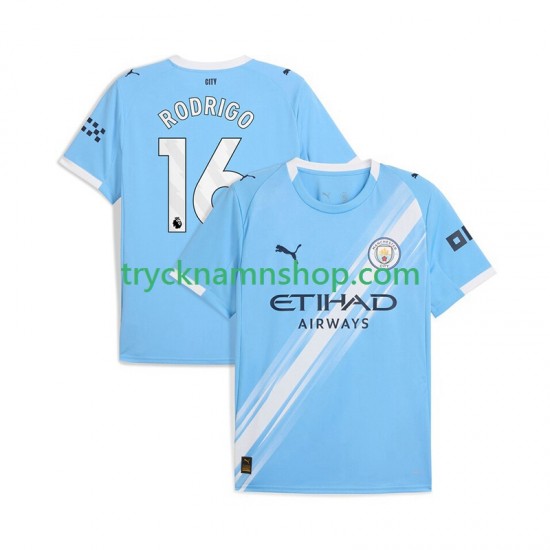 Manchester City Rodrigo Hernandez 16 2025-2026 Tröja 1:a Matchställ Män Kortärmad