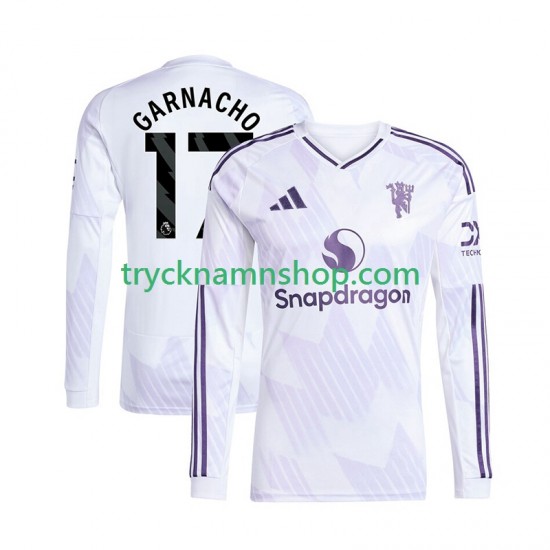 Manchester United Alejandro Garnacho 17 2025-2026 Tröja 2:a Matchställ Män Långärmad