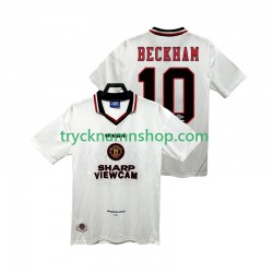 Manchester United BECKEHAM 10 1996 1997 Tröja Retro 2:a Matchställ Män Kortärmad