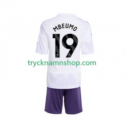 Manchester United Bryan Mbeumo 19 2025-2026 Tröja 2:a Matchställ Barn Kortärmad