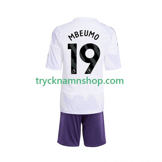 Manchester United Bryan Mbeumo 19 2025-2026 Tröja 2:a Matchställ Barn Kortärmad