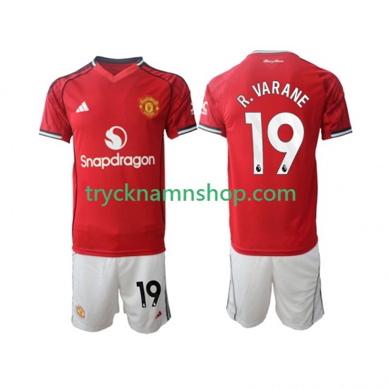 Manchester United Bryan Mbeumo 19 2025-2026 Tröja 1:a Matchställ Barn Kortärmad