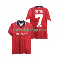 Manchester United CANTONA 7 1994 1996 Tröja Retro 1:a Matchställ Män Kortärmad