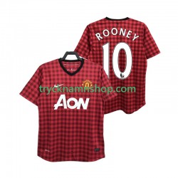 Manchester United ROONEY 10 2012 2013 Tröja Retro 1:a Matchställ Män Kortärmad