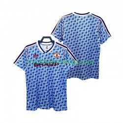 Manchester United 1990 1992 Tröja Retro 2:a Matchställ Män Kortärmad