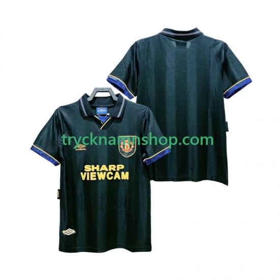 Manchester United 1993 1994 Tröja Retro 2:a Matchställ Män Kortärmad