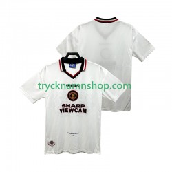 Manchester United 1996 1997 Tröja Retro 2:a Matchställ Män Kortärmad