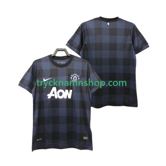 Manchester United 2013 2014 Tröja Retro 2:a Matchställ Män Kortärmad