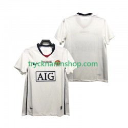 Manchester United Champions League 2008 2009 Tröja Retro 2:a Matchställ Män Kortärmad
