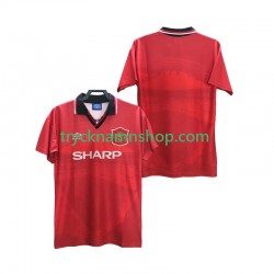 Manchester United 1994 1996 Tröja Retro 1:a Matchställ Män Kortärmad