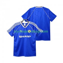 Manchester United 1988 1990 Tröja Retro 3:e Matchställ Män Kortärmad