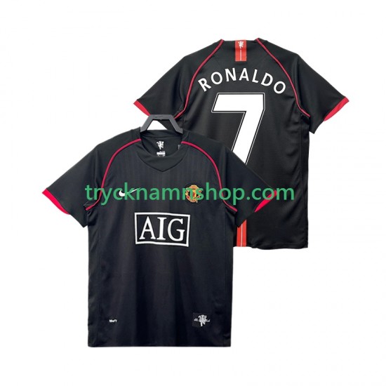 Manchester United Ronaldo 7 2007 2008 Tröja Retro 2:a Matchställ Män Kortärmad