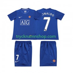 Manchester United Ronaldo 7 2008 2009 Tröja Retro 3:e Matchställ Barn Kortärmad