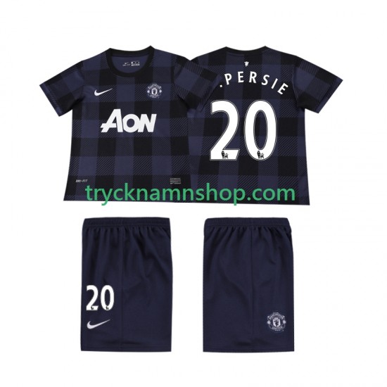 Manchester United V PERSIE 20 2013 2014 Tröja Retro 2:a Matchställ Barn Kortärmad
