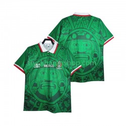 Mexiko 1998 Tröja Retro 1:a Matchställ Män Kortärmad