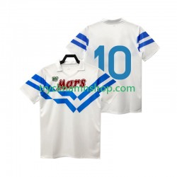 SSC Napoli 10 1988 1989 Tröja Retro 2:a Matchställ Män Kortärmad