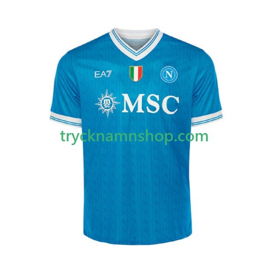 SSC Napoli 2025-2026 Tröja 1:a Matchställ Män Kortärmad